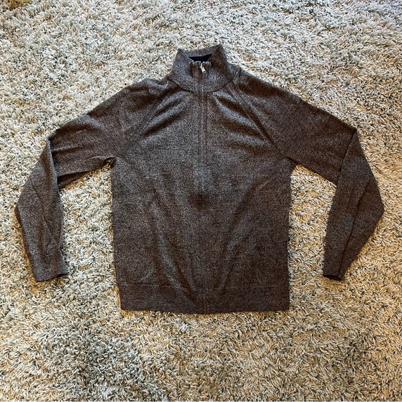 Men’s Banana Republic Merino Wool Zip-up Sweater - Picture 1 of 2